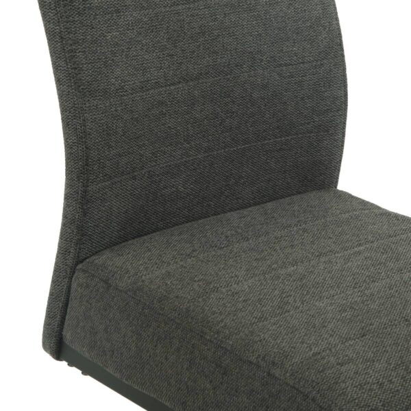 Schwingstuhl Finni anthrazit Microfaser B/H/T: ca. 59,5x98x44 cm – Bild 2