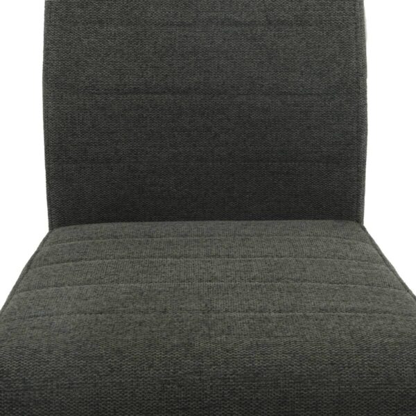 Schwingstuhl Finni anthrazit Microfaser B/H/T: ca. 59,5x98x44 cm – Bild 3