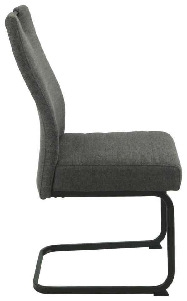 Schwingstuhl Finni anthrazit Microfaser B/H/T: ca. 59,5x98x44 cm – Bild 5