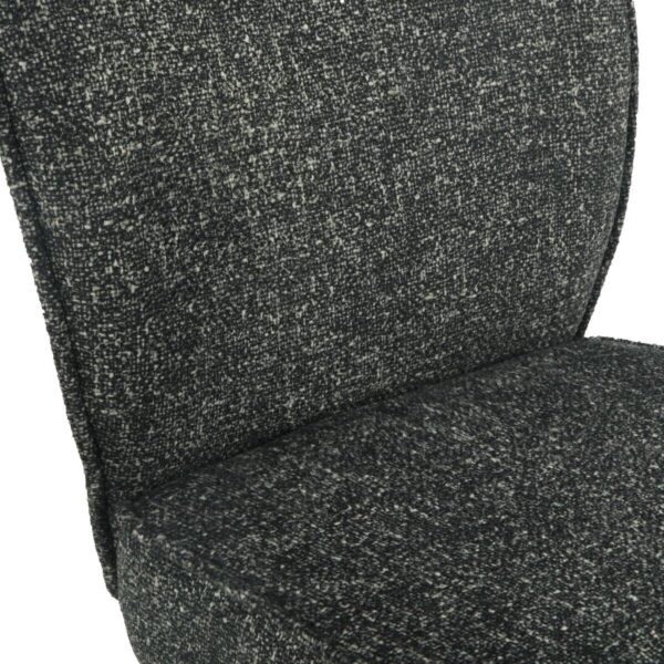 Drehstuhl Ellen anthrazit schwarz Metall B/H/T: ca. 49x89,5x62 cm Drehstuhl Ellen anthrazit schwarz Metall B/H/T: ca. 49x89,5x62 cm – Bild 5