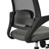 Chefsessel Ela schwarz Stoff Chefsessel Ela schwarz Stoff – Bild 4