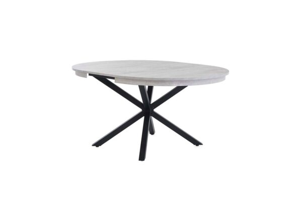 Esstisch Beton schwarz B/H/T: ca. 120x77x120 cm – Bild 2
