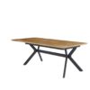 Esstisch Eiche Wild Nachbildung B/H/T: ca. 180x76x100 cm – Bild 2