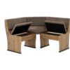 Eckbankgruppe Eiche Wild Nachbildung B/H/T: ca. 131x86x131 cm Eckbankgruppe Eiche Wild Nachbildung B/H/T: ca. 131x86x131 cm – Bild 4