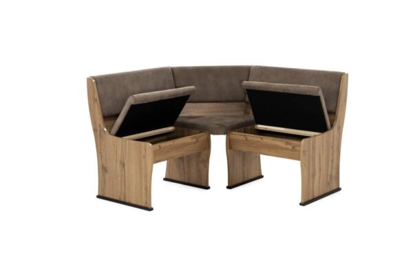 Eckbankgruppe Eiche Wild Nachbildung B/H/T: ca. 131x86x131 cm Eckbankgruppe Eiche Wild Nachbildung B/H/T: ca. 131x86x131 cm – Bild 4
