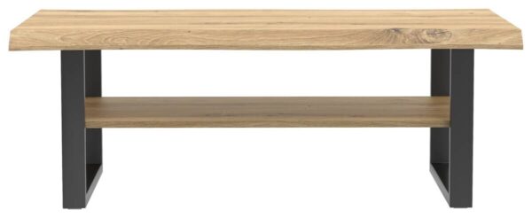 Couchtisch Zara Eiche Artisan Nachbildung B/H/T: ca. 110x40x60 cm – Bild 2