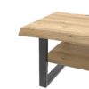 Couchtisch Zara Eiche Artisan Nachbildung B/H/T: ca. 110x40x60 cm – Bild 3