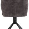 Stuhl Mailand anthrazit Microfaser – Bild 3