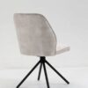 Stuhl Mailand weiß Microfaser B/H/T: ca. 53x89x64 cm – Bild 2