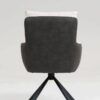 Drehstuhl Lecce beige Microfaser B/H/T: ca. 60x95x67 cm – Bild 2