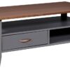 Couchtisch LUZERNA grau lackiert B/H/T: ca. 115x45x60 cm Couchtisch LUZERNA grau lackiert B/H/T: ca. 115x45x60 cm – Bild 2