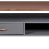 Couchtisch LUZERNA grau lackiert B/H/T: ca. 115x45x60 cm Couchtisch LUZERNA grau lackiert B/H/T: ca. 115x45x60 cm – Bild 3