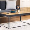 Couchtisch PASSIONE Eiche Optik B/H/L: ca. 55x40x90 cm – Bild 3