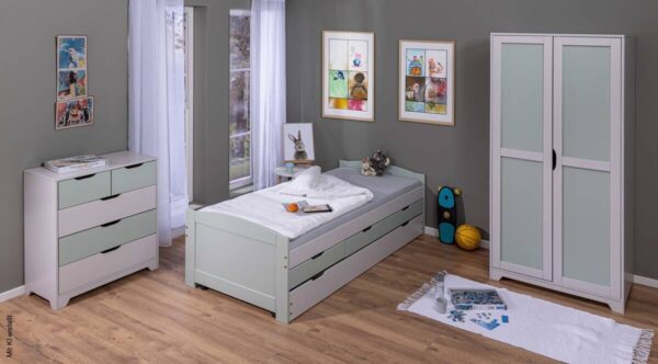 Kleiderschrank Prati Schrank salbei B/H/L: ca. 59,5x205x92 cm – Bild 5