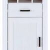 Kommode Maluno weiß lackiert B/H/L: ca. 48x136x68 cm – Bild 2