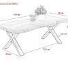 Couchtisch Gerd Eiche B/H/T: ca. 110x42x60 cm Couchtisch Gerd Eiche B/H/T: ca. 110x42x60 cm – Bild 2
