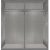Schwebetürenschrank Dunen Sahara grau B/H/T: ca. 180x198x65 cm Schwebetürenschrank Dunen Sahara grau B/H/T: ca. 180x198x65 cm – Bild 2