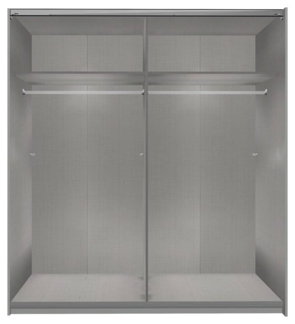 Schwebetürenschrank Dunen Sahara grau B/H/T: ca. 180x198x65 cm Schwebetürenschrank Dunen Sahara grau B/H/T: ca. 180x198x65 cm – Bild 2