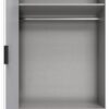 Kleiderschrank Oxford weiß B/H/T: ca. 100x216x58 cm – Bild 2