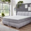Boxspringbett Graz silber Liegefläche B/L: ca. 180x200 cm – Bild 2