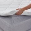 Boxspringbett Graz silber Liegefläche B/L: ca. 180x200 cm – Bild 3
