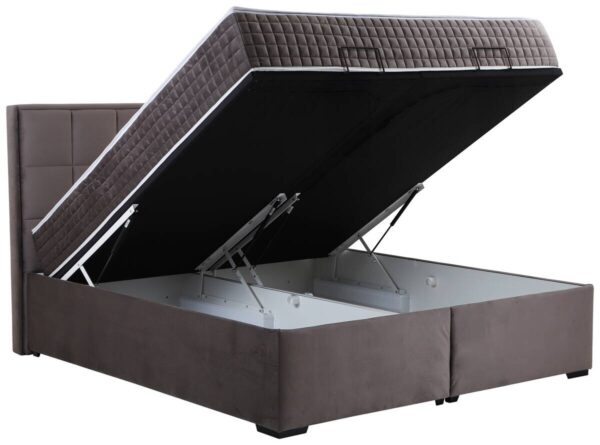 Boxbett Moana dunkelbraun Liegefläche B/L: ca. 180x200 cm – Bild 2