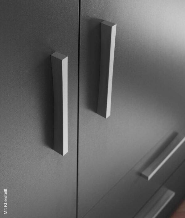 Kombikommode Adeline Graphit B/H/T: ca. 120x140x38 cm – Bild 3