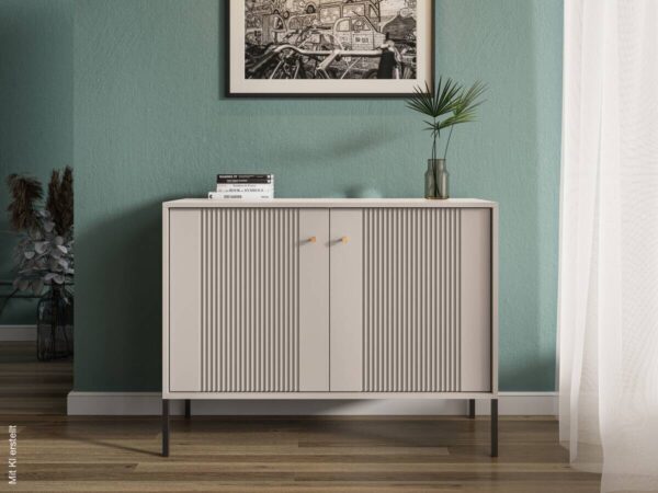 Kommode ISEO Kaschmirgrau B/H/T: ca. 104,5x79x39 cm – Bild 3