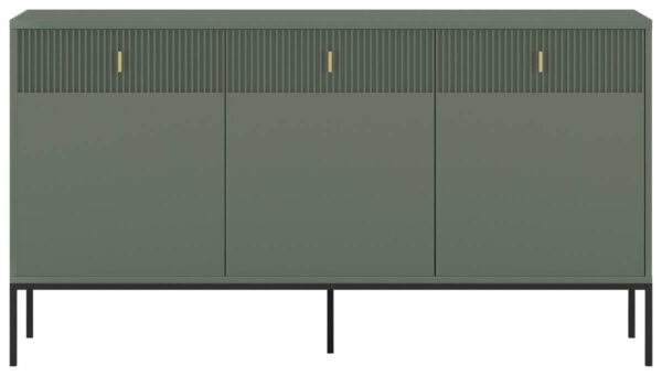 Kommode MAGGIORE grün dunkel B/H/T: ca. 154,2x82,5x39 cm – Bild 2