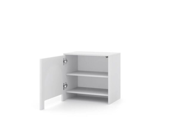 Nachtkonsole ARCO weiß B/H/T: ca. 50x49x35 cm – Bild 4