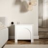 Nachtkonsole ARCO weiß B/H/T: ca. 50x49x35 cm – Bild 5