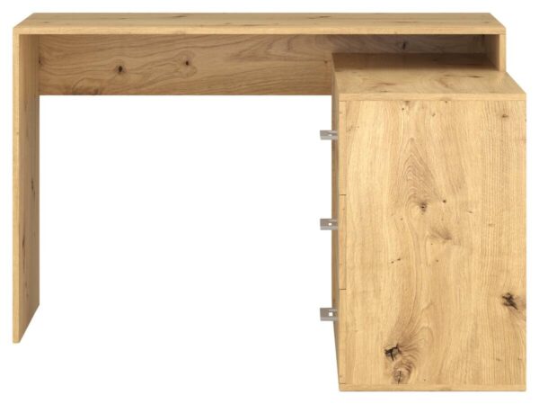 Schreibtisch KURT Eiche Artisan Nachbildung B/H/T: ca. 120x75,4x122 cm Schreibtisch KURT Eiche Artisan Nachbildung B/H/T: ca. 120x75,4x122 cm – Bild 3