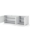 TV-Lowboard ARCO weiß matt B/H/T: ca. 150x49x35 cm – Bild 2