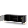 TV-Lowboard FLINN schwarz B/H/T: ca. 140x50x40 cm TV-Lowboard FLINN schwarz B/H/T: ca. 140x50x40 cm – Bild 5