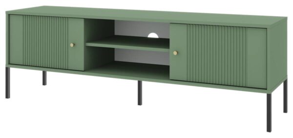 TV-Lowboard ISEO grün B/H/T: ca. 154,5x50,5x39 cm – Bild 3