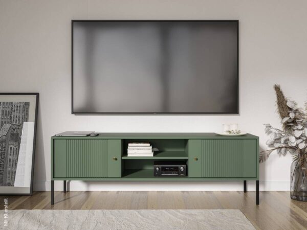 TV-Lowboard ISEO grün B/H/T: ca. 154,5x50,5x39 cm – Bild 4
