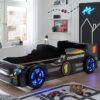 Autobett Rinum schwarz Liegefläche B/L: ca. 90x200 cm – Bild 5