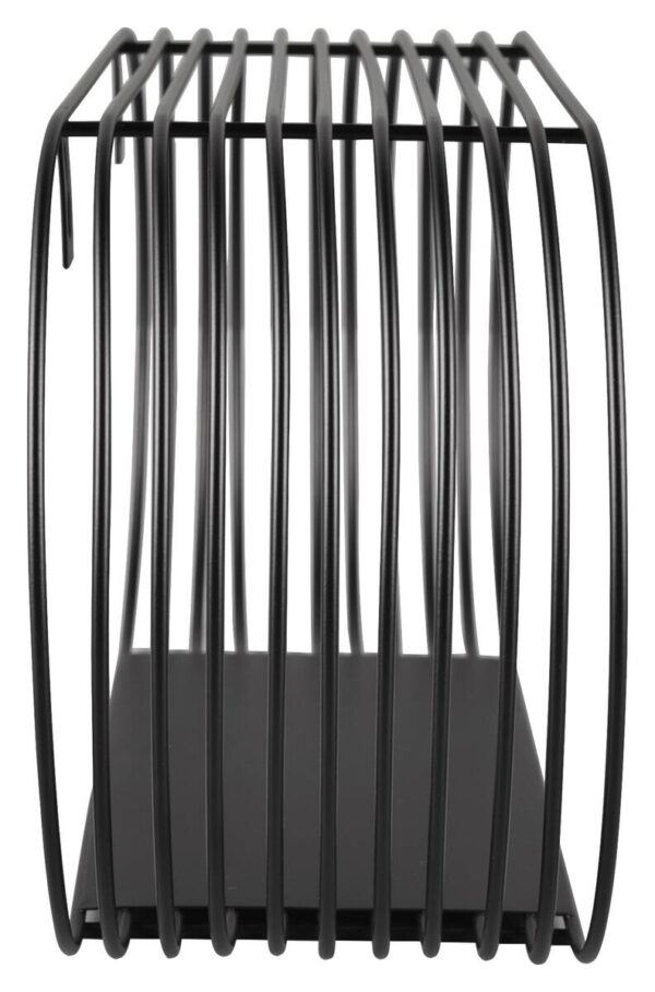 Wandregal Jessica schwarz Metall – Bild 2