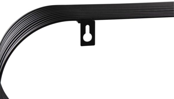 Wandregal Jessica schwarz Metall – Bild 4