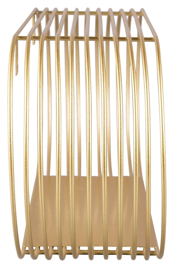 Wandregal Jessica gold Optik Metall – Bild 4
