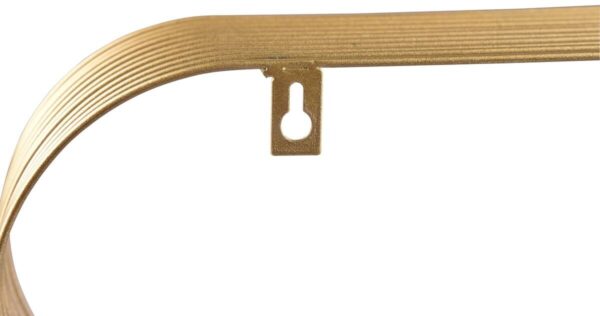 Wandregal Jessica gold Optik Metall – Bild 5