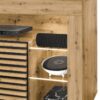 TV-Lowboard Goal 2.0 Eiche Artisan Nachbildung B/H/T: ca. 179x67x44 cm TV-Lowboard Goal 2.0 Eiche Artisan Nachbildung B/H/T: ca. 179x67x44 cm – Bild 5