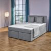 Boxspringbett Sevilla grau Liegefläche B/L: ca. 140x200 cm – Bild 2