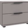 Nachtkonsole Easy Plus Sahara grau B/H/T: ca. 52x40x38 cm – Bild 2