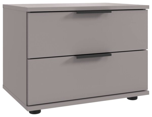 Nachtkonsole Easy Plus Sahara grau B/H/T: ca. 52x40x38 cm – Bild 2