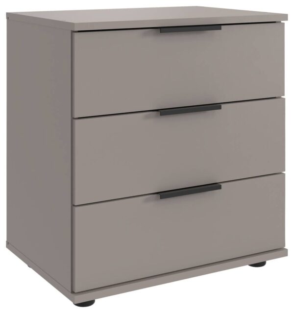 Nachtkonsole Easy Plus Sahara grau B/H/T: ca. 52x58x38 cm – Bild 2
