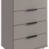 Nachtkonsole Easy Plus Sahara grau B/H/T: ca. 52x74x38 cm – Bild 2