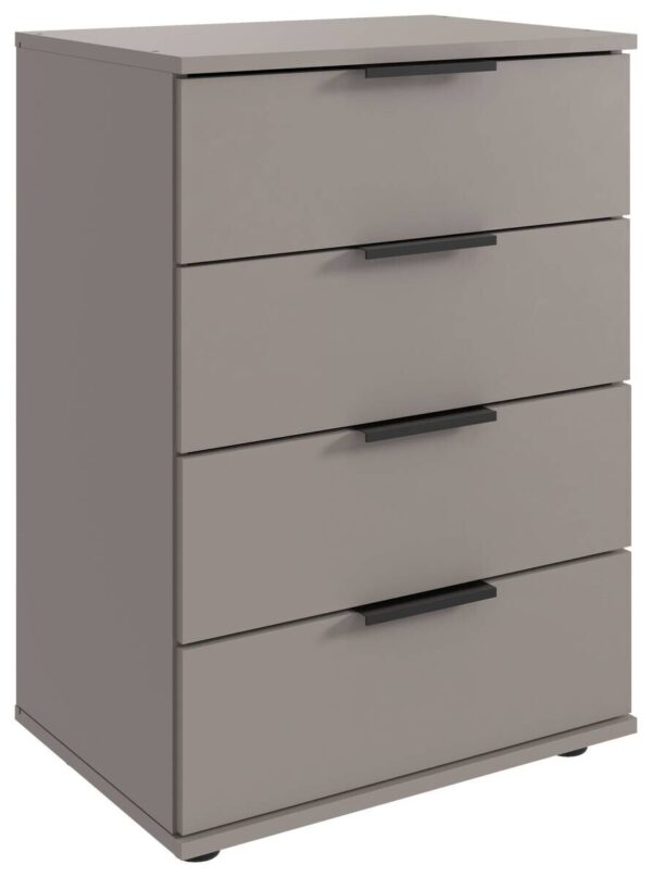 Nachtkonsole Easy Plus Sahara grau B/H/T: ca. 52x74x38 cm – Bild 2