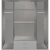 Kleiderschrank Kärnten Alpinweiß B/H/T: ca. 179x199x58 cm Kleiderschrank Kärnten Alpinweiß B/H/T: ca. 179x199x58 cm – Bild 3