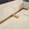 Schlafsofa beige Polyester B/H/T: ca. 217x86x94 cm Schlafsofa beige Polyester B/H/T: ca. 217x86x94 cm – Bild 5